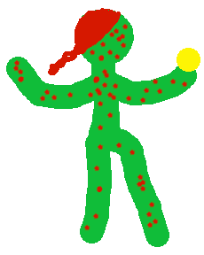 sommersprossige Pollenz&auml;hlerin